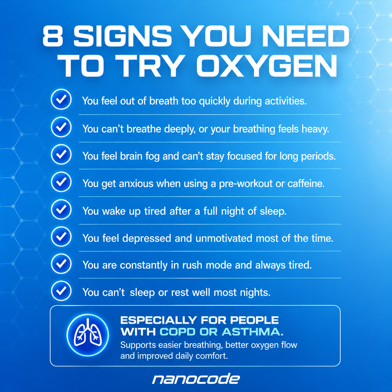 NANOCODE® | OXYGN